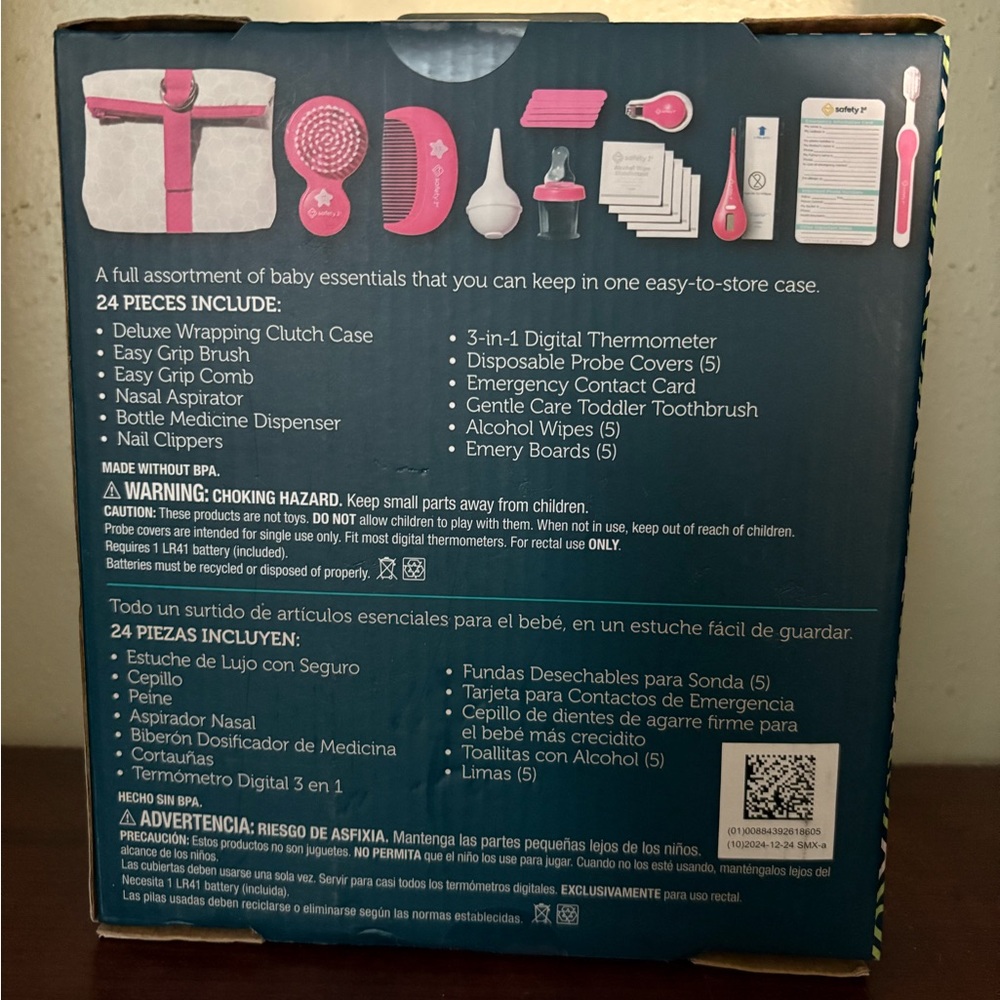 Safety 1st Pink Nursery Care Health & Grooming Kit - Picture 2 of 2